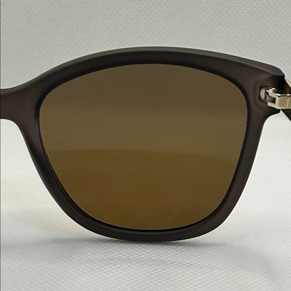 Cole Haan 57mm Polarized Sleek Square Matte Grey and Gold Women\'s Sunglasses main image 6